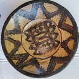 Berber Kabylie ceramic dish 33 cm before 1950