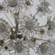 Lustre pissenlit par Preciosa, années 1970