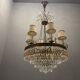 Italian Murano Glass Chandelier, 1950s