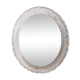 Oval Bathroom Wall Mirror with Lighting and Plexiglass Edge - Hillebrand