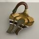 Adorable decorative centrepiece sculpture in the shape of a brass duck, 1970s, Germany.