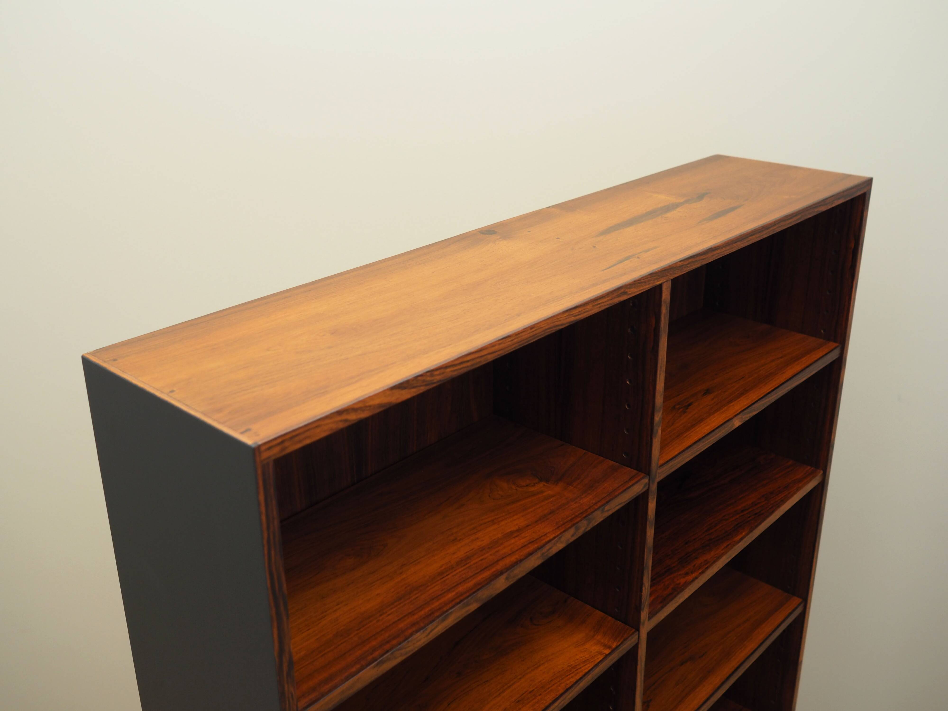 Rosewood bookcase, Danish design, 1970s, production: Denmark