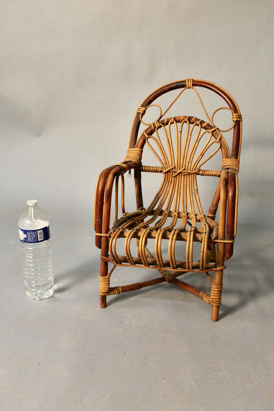 Children's armchair rattan 1900