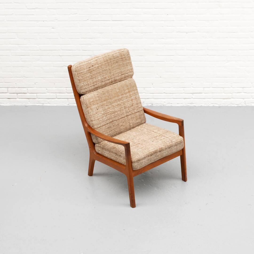 Senator Highback Armchair by Ole Wanscher for Cado Denmark