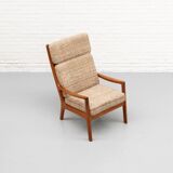 Senator Highback Armchair by Ole Wanscher for Cado Denmark