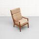 Senator Highback Armchair by Ole Wanscher for Cado Denmark