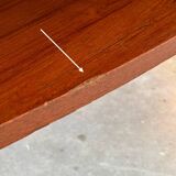 Vintage desk Kai Kristiansen with bar