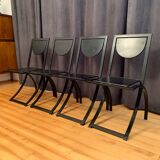 Set of four Sinus chairs by Karl Friedrich Förster, KFF, Germany, 1980s