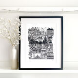 Istanbul screenprint