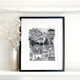 Istanbul screenprint