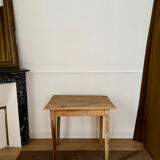 Renovated wooden side table or small desk