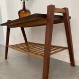 Compass-footed coffee table