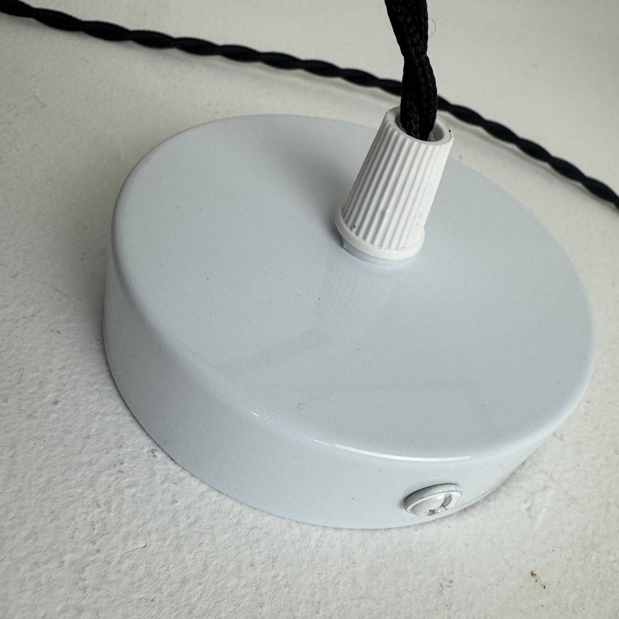 ANCIENNE GRANDE SUSPENSION OPALINE 1970 VINTAGE