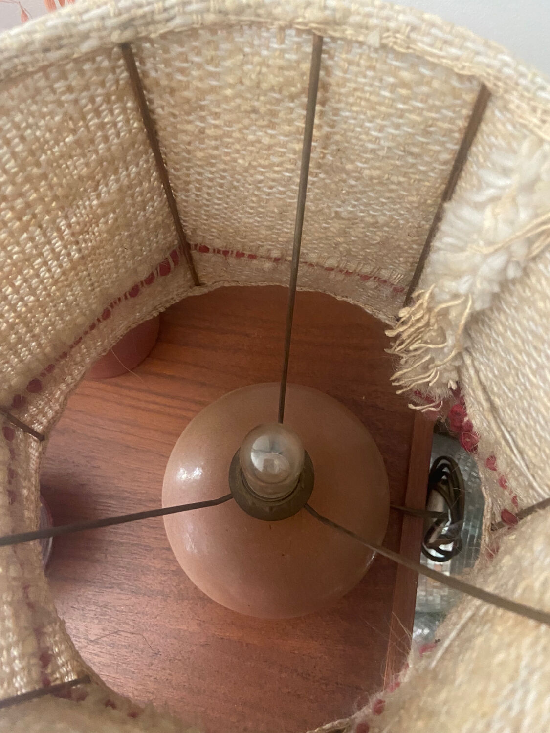 Vintage ceramic lamp