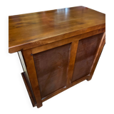 Beautiful solid wood art deco 4 drawer chest of drawers