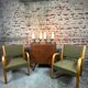 Lamps Art Deco period in ceramic Saint Clement