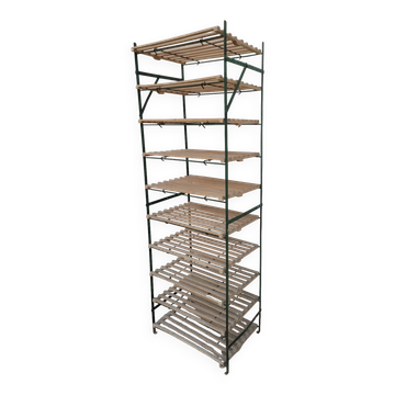Rigidex fruit and vegetable shelf unit - 1950s