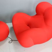 "Big Mama" Up 5+6 Chair and ottoman By Gaetano Pesce For B&B Italia