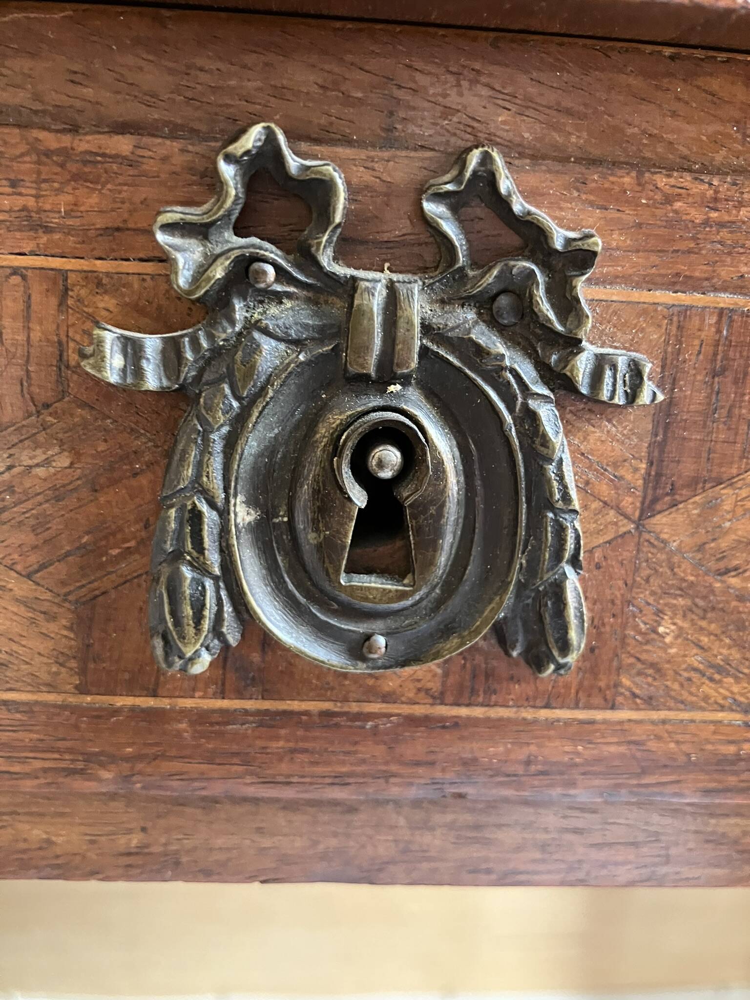 Coiffeuse marqueterie XVIIIe