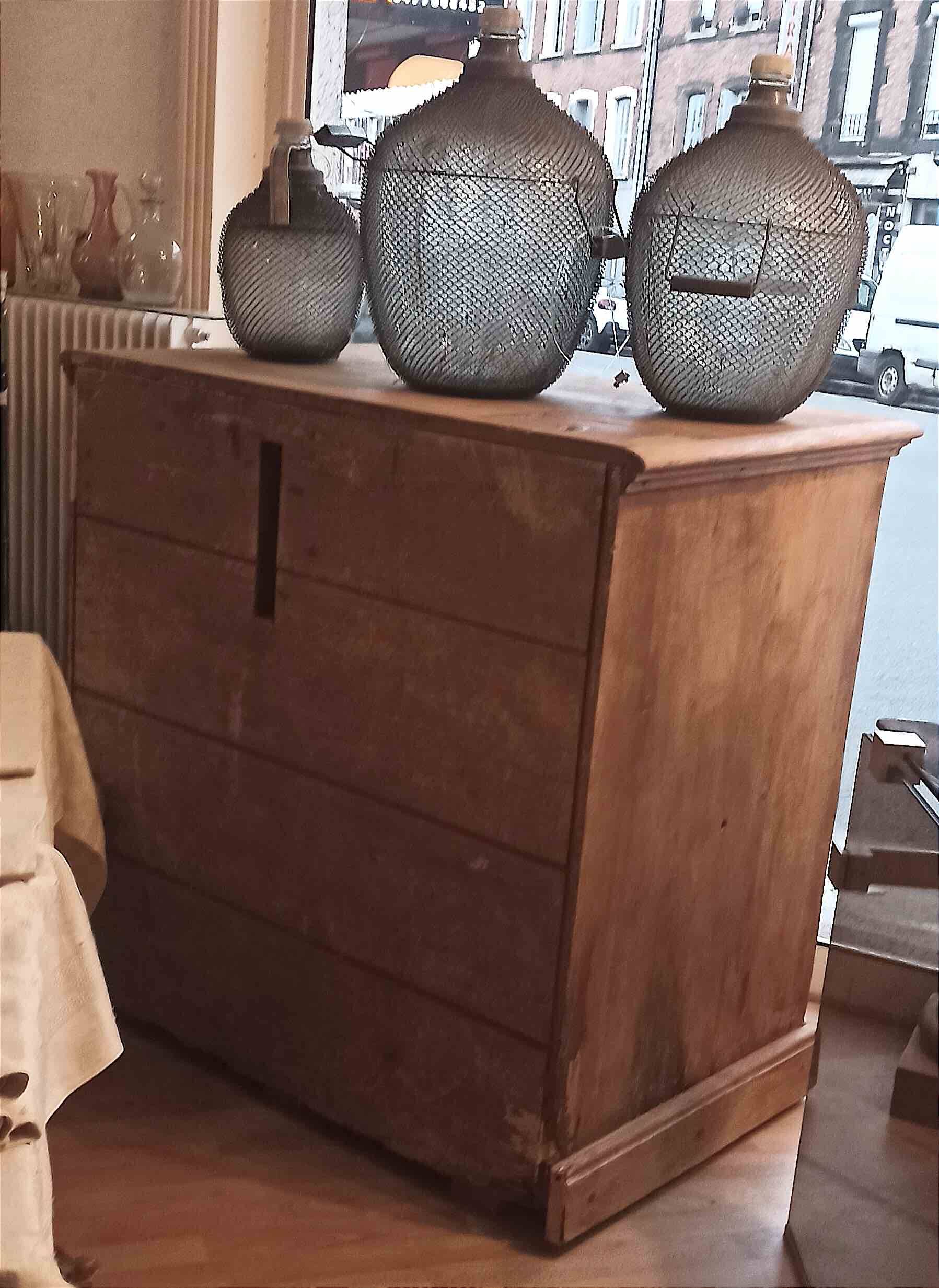 Wine cellar icebox, late 19th, early 20th century