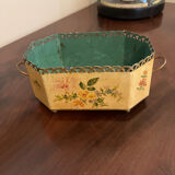 Painted sheet metal planter Napoleon lll