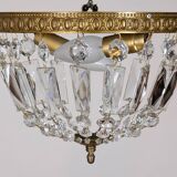 Ceiling light with tassels
