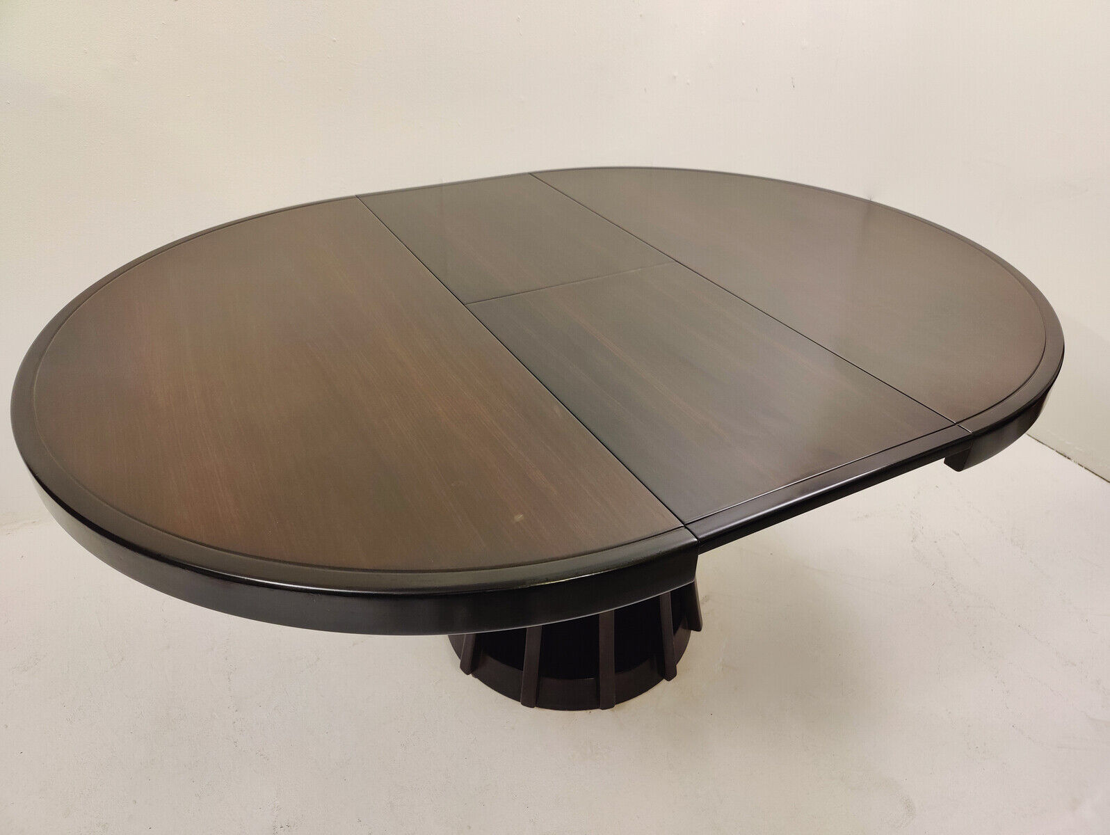 Mid century modern extendable dining table