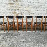 Set of 12 bistro chairs