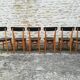 Lot de 12 chaises de bistrot