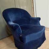 Blue toad armchair