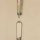 Pair of Mid Century Swedish Pewter Sconces with Mirror