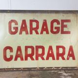 Garage sign