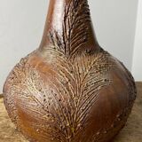 Vintage ceramic lamp base by Sesame Vallauris