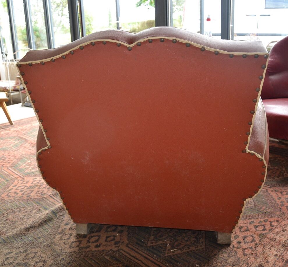 Moustache club armchair