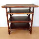 Rattan side table from the 70s/80s