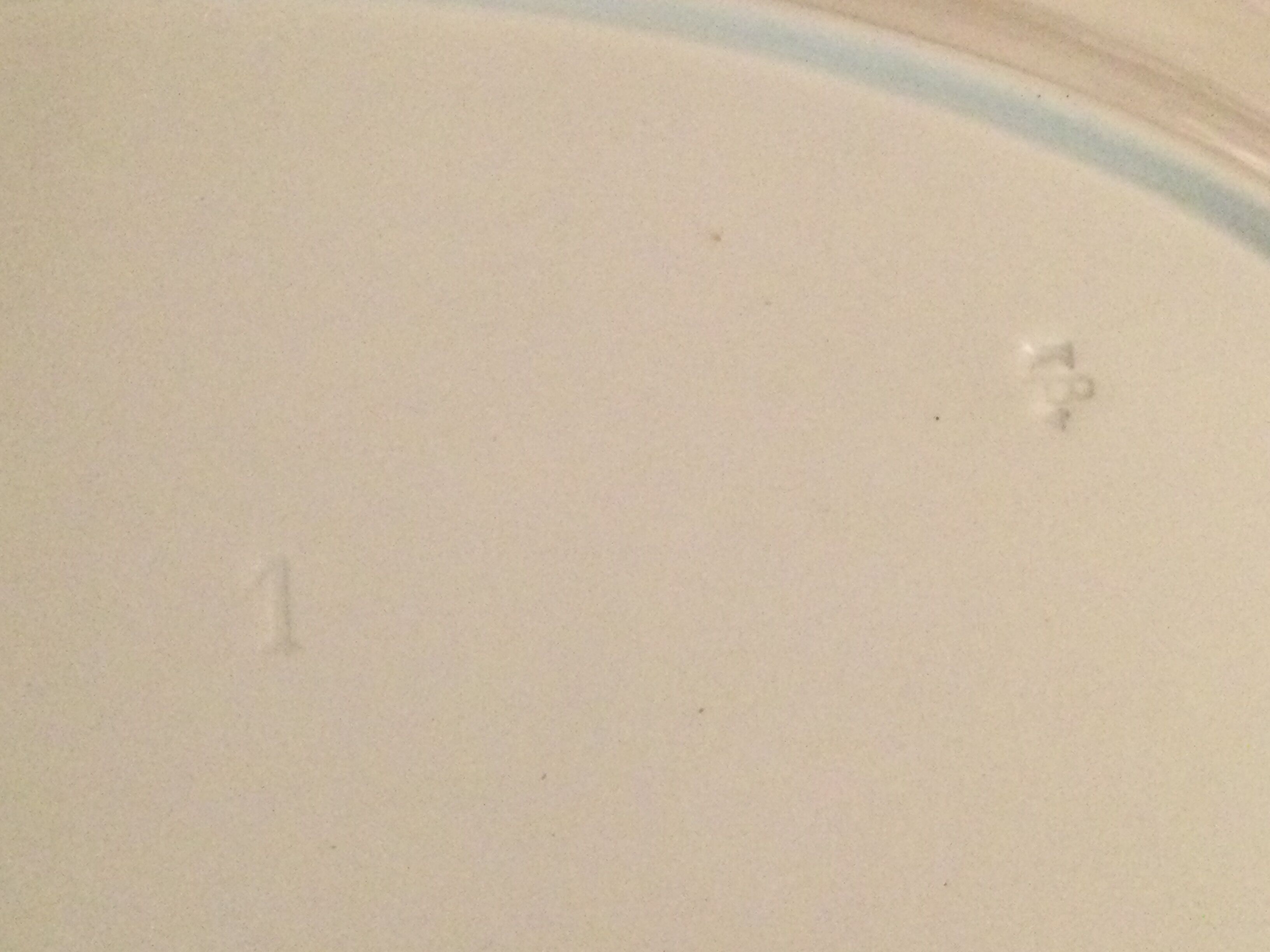 Lunéville porcelain serving dish