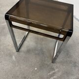 Side table attributed to Marc Berthier, 1970s.