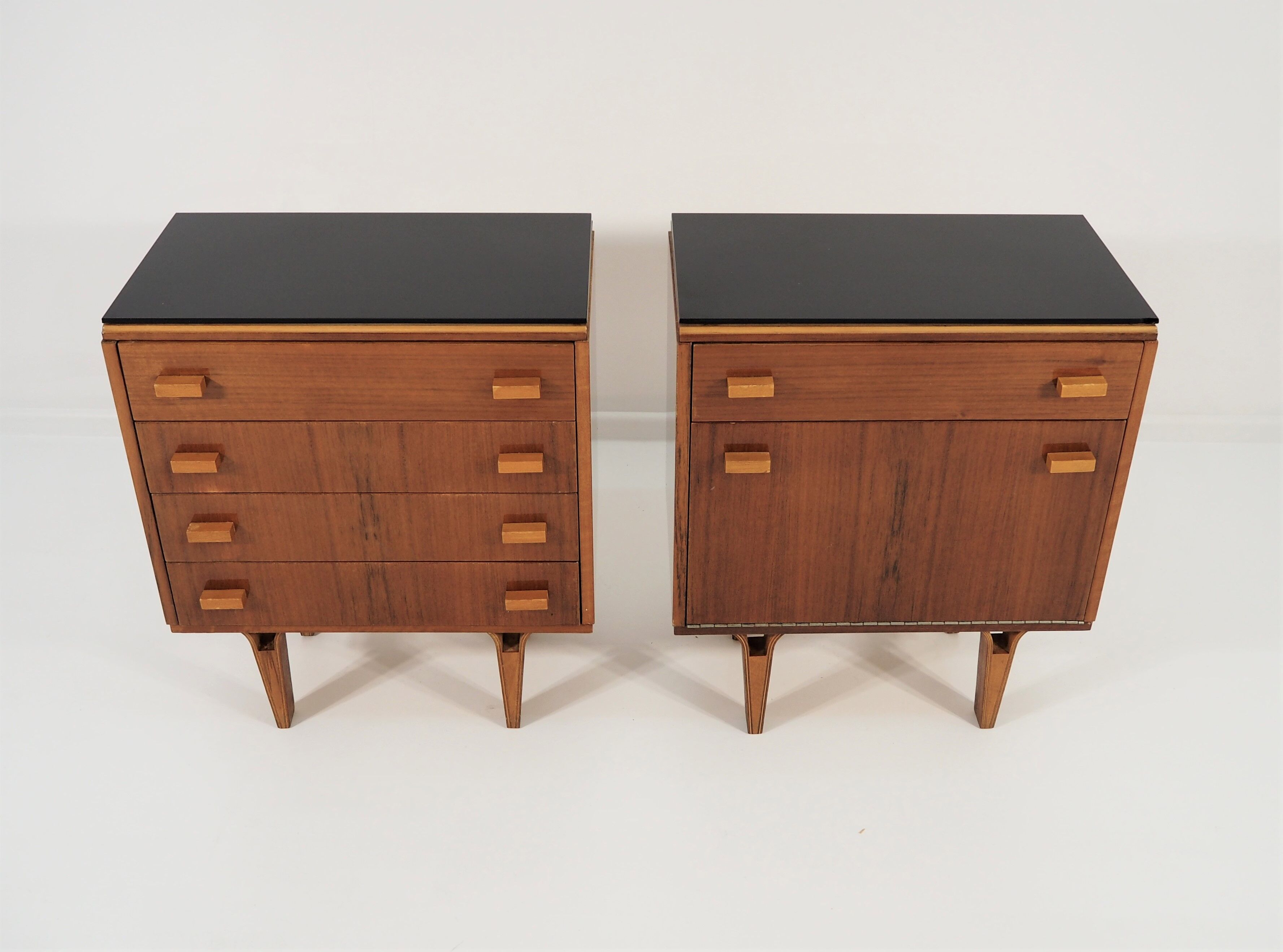 Vintage nightstands 1970s, set of 2