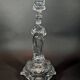 Crystal candlestick Christ "Sacred Heart"