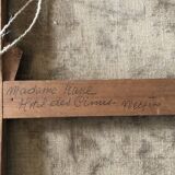 Portrait girl oil on canvas