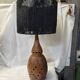 Vintage terracotta lamp