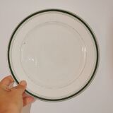 Service of 8 plates Digoin Sarreguemines
