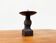Brutalist wrought iron candlestick from the mid-century.