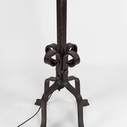 Floor lamp with wrought iron rooster by Jean Touret for the Ateliers Marolles, circa 1950