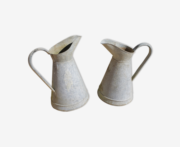 Brocs en zinc vintage des années 60