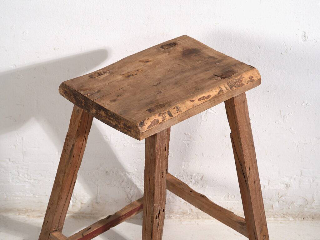 Antique high stool (c.1900) #6