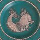 Plate wilhelm kage "argenta" gustavsberg sweden 1950. signed