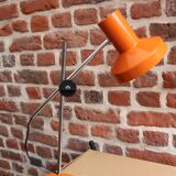 70's orange swing desk lamp