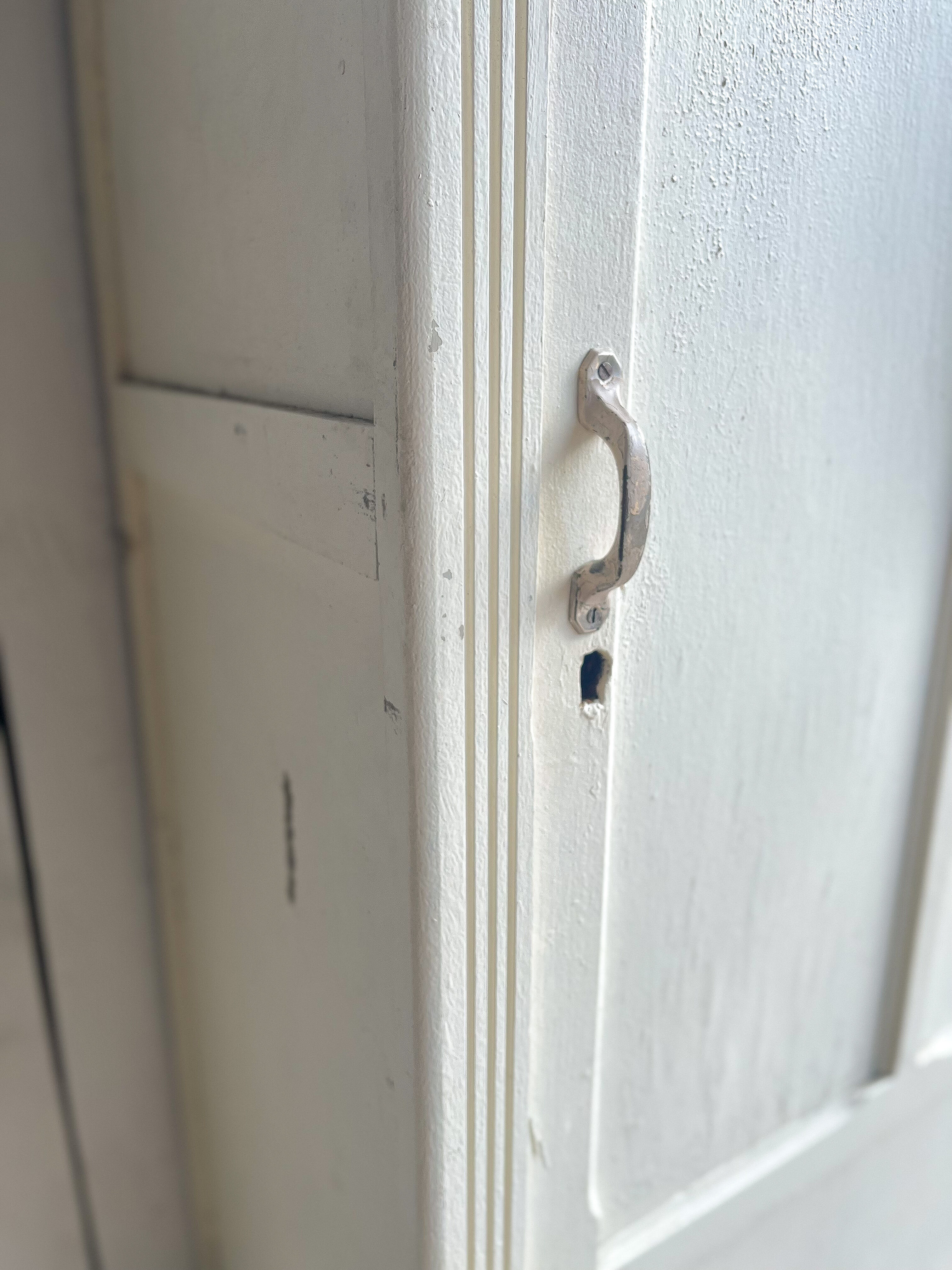 White Parisian wardrobe