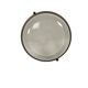 Lampe de navire - Lampe à œil de bœuf - laiton - verre - lampe murale - solide - années 80